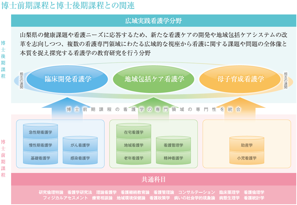 博士前期課程(修士課程)と博士後期課程との関連